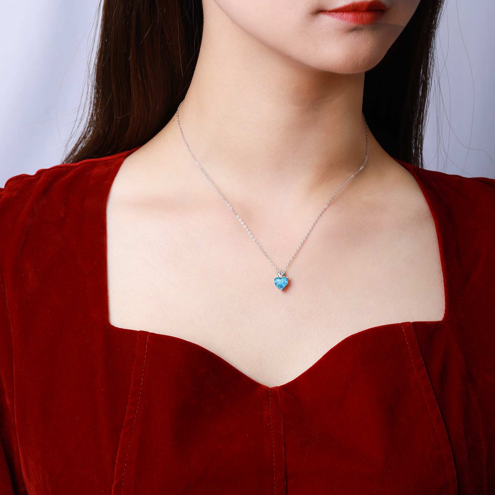 Momento ogrlica - Okrunjeno srce za Prosinac - Slika 3